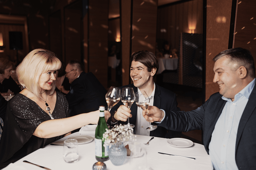 Naujųjų metų šventė  restorane Neringa Vilniuje